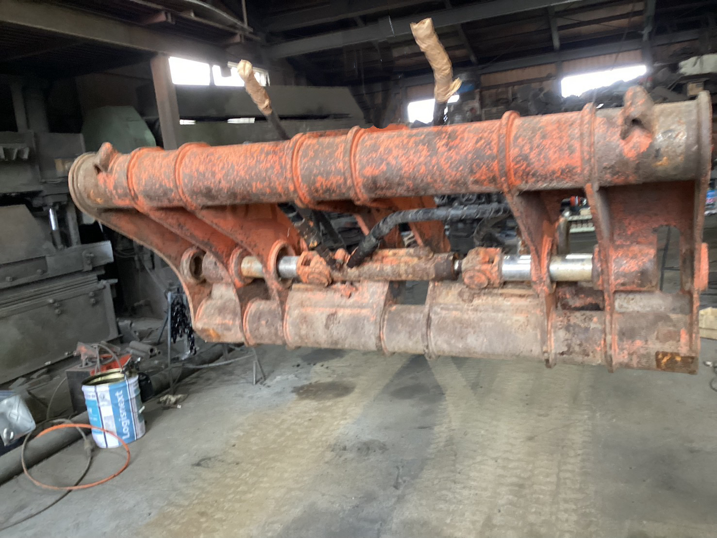 中古　社外製油圧式ワンタッチ装置　